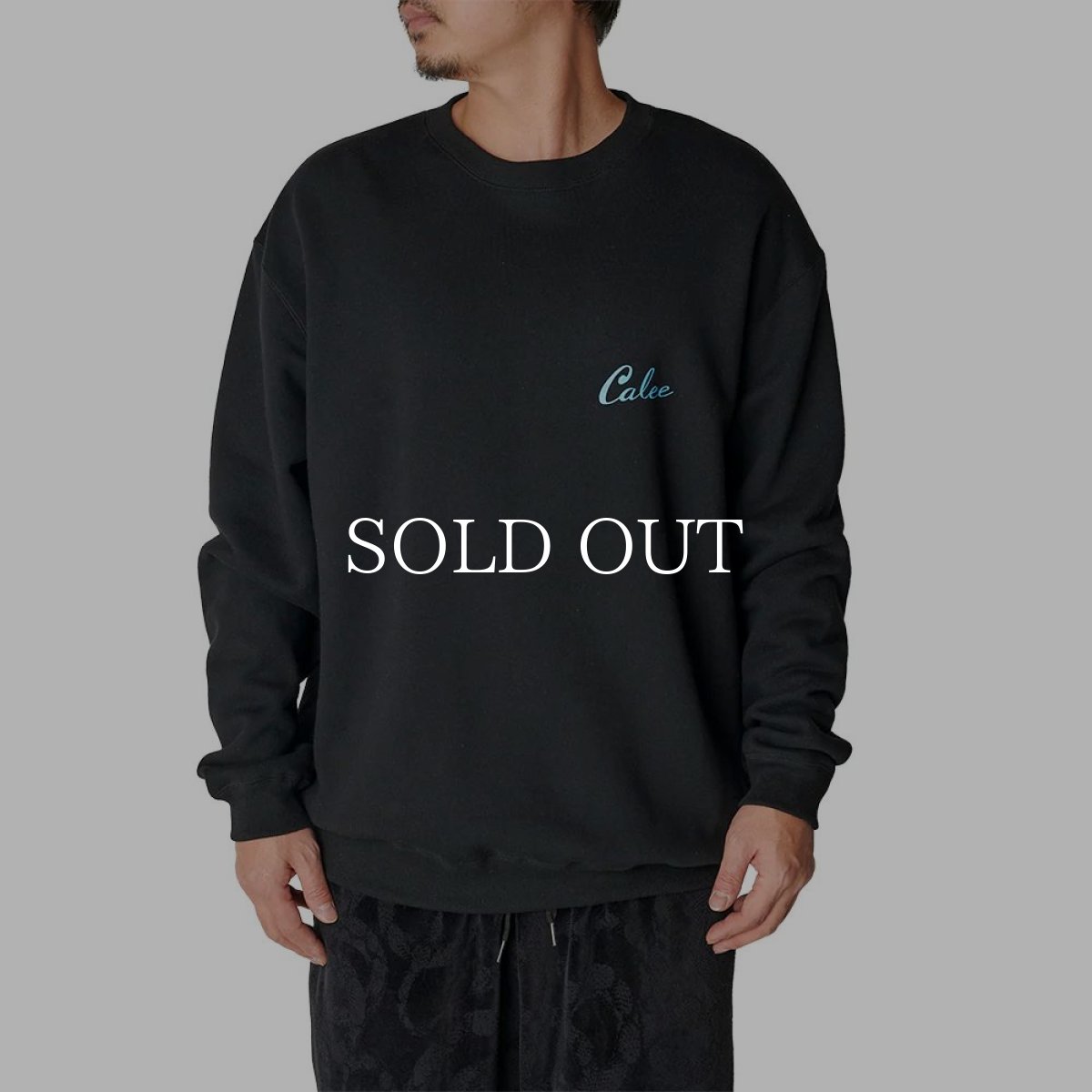 画像12: CALEE  SYNDICATE RETRO GIRL CREW NECK SW ＜NATURALLY PAINT DESIGN＞ (12)