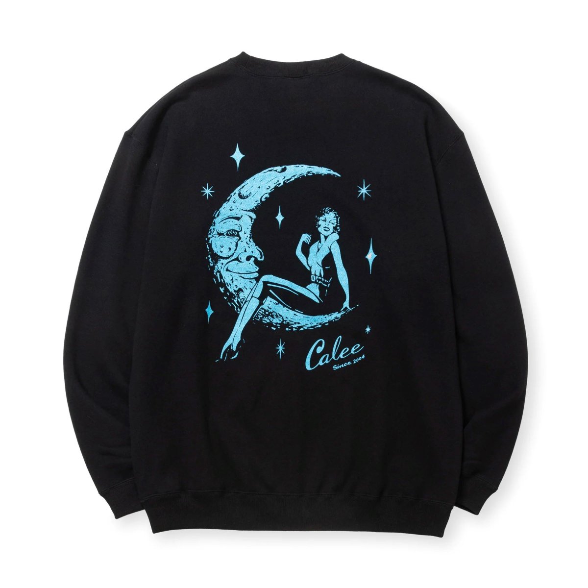 画像3: CALEE  SYNDICATE RETRO GIRL CREW NECK SW <NATURALLY PAINT DESIGN> (3)