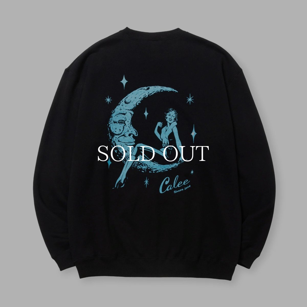 画像3: CALEE  SYNDICATE RETRO GIRL CREW NECK SW ＜NATURALLY PAINT DESIGN＞ (3)