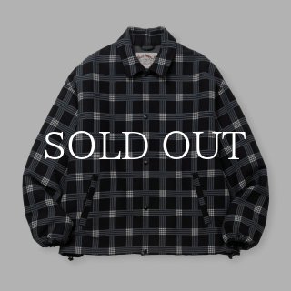 CALEE BOX CHECK OVER SIZE COACH JACKET CL-24AW031 公式通販