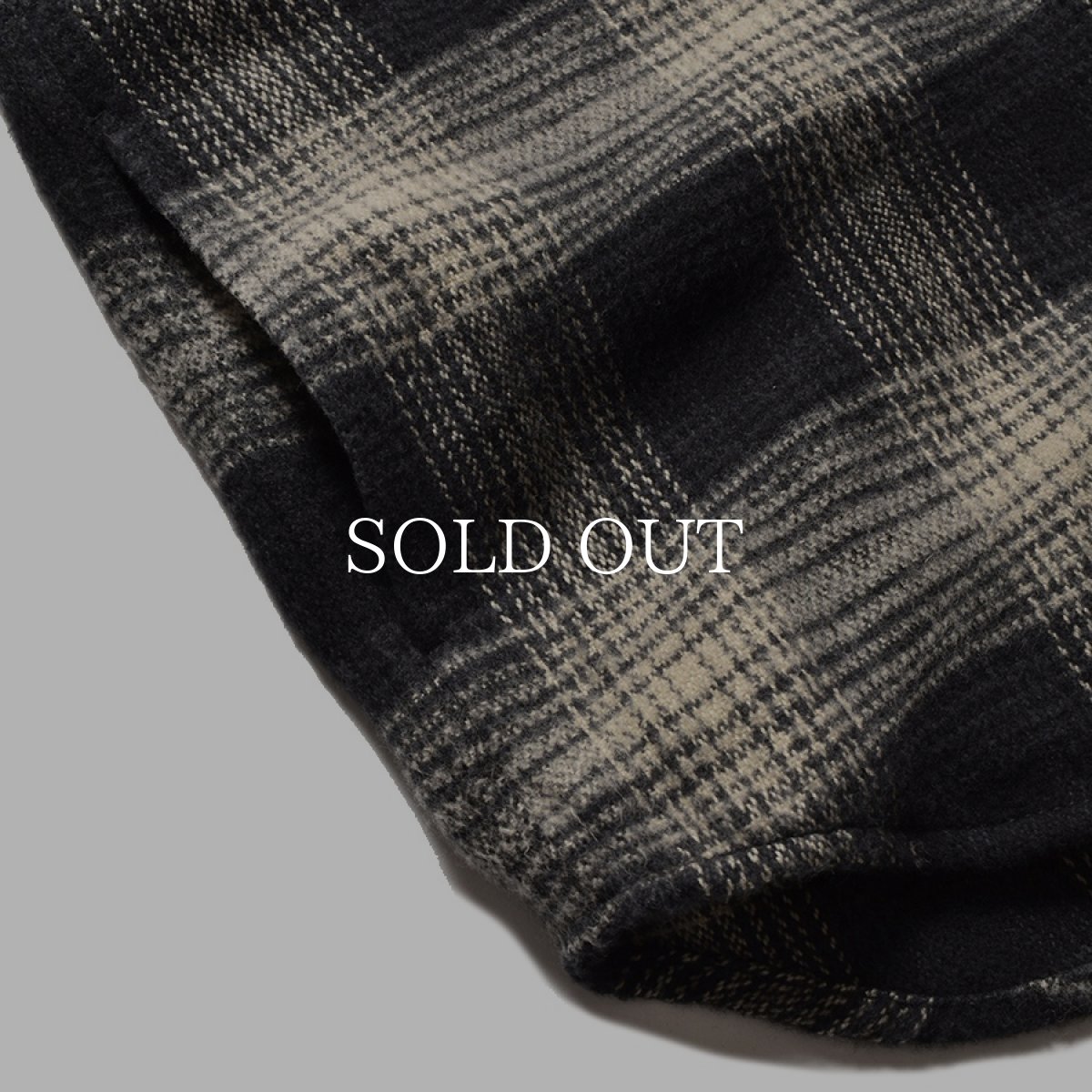 画像15: MINEDENIM  Distortion Ombre Check Flannel Over SH (15)