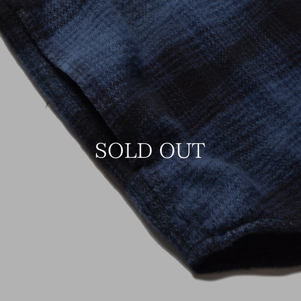 画像3: MINEDENIM  Distortion Ombre Check Flannel Over SH (3)