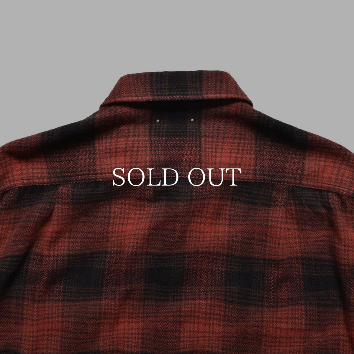 画像11: MINEDENIM  Distortion Ombre Check Flannel Over SH (11)