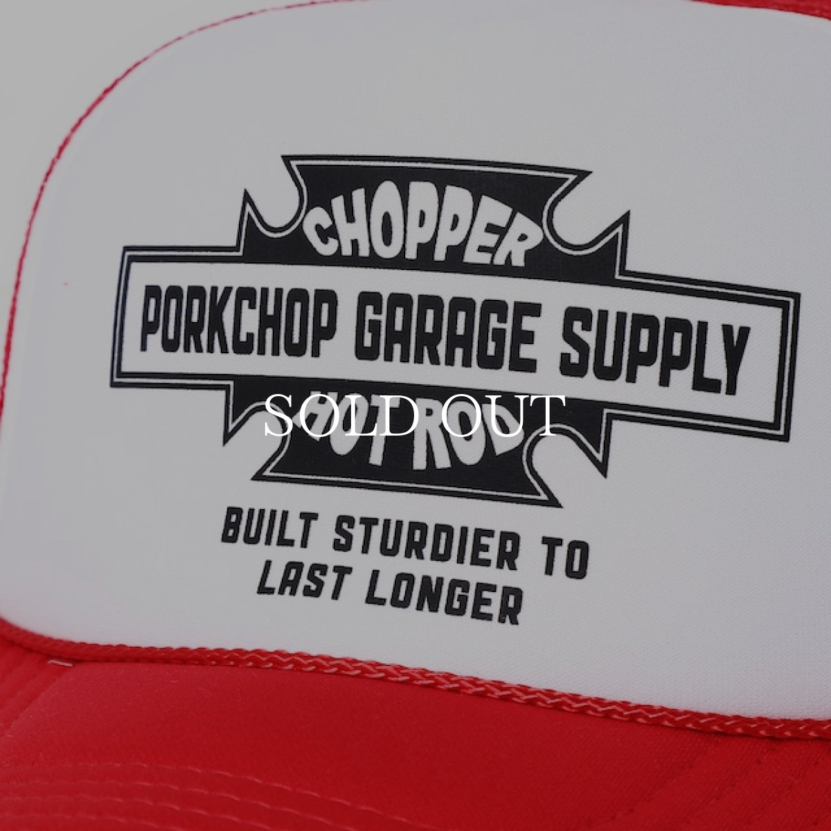 画像10: PORKCHOP GARAGE SUPPLY  BAR&SHIELD MESH CAP (10)
