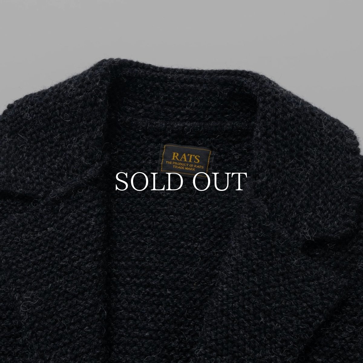 画像3: RATS  3B KNIT JACKET (3)