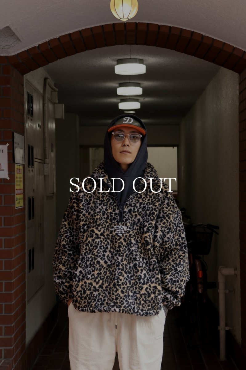 画像3: HideandSeek  Boa Half Zip Jacket (3)