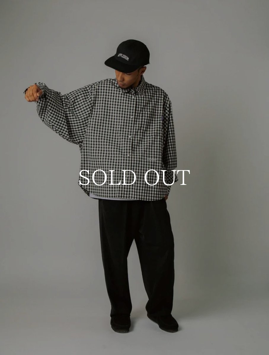 画像9: APPLEBUM  Gingham Check Oversize Shirt (9)