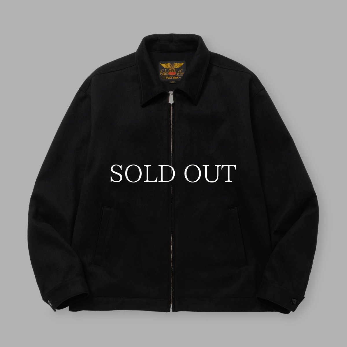 画像2: CALEE  PE MELTON SWINGTOP ＜BLATANT LOCALISM＞ (2)