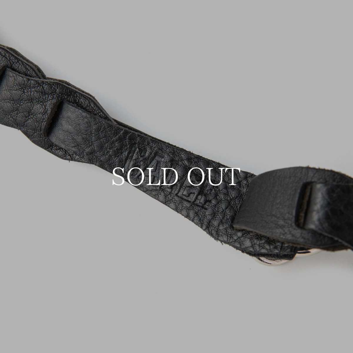 画像5: CALEE  CHAIN LEATHER NECK STRAP (5)