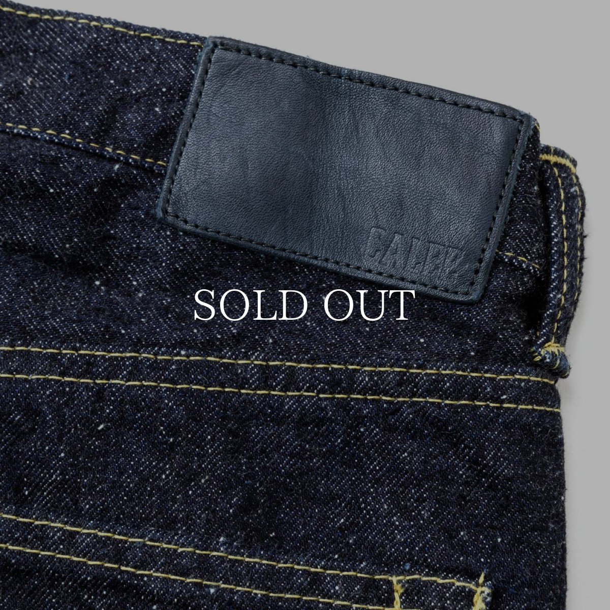 画像9: CALEE  WW II DENIM PANTS (9)