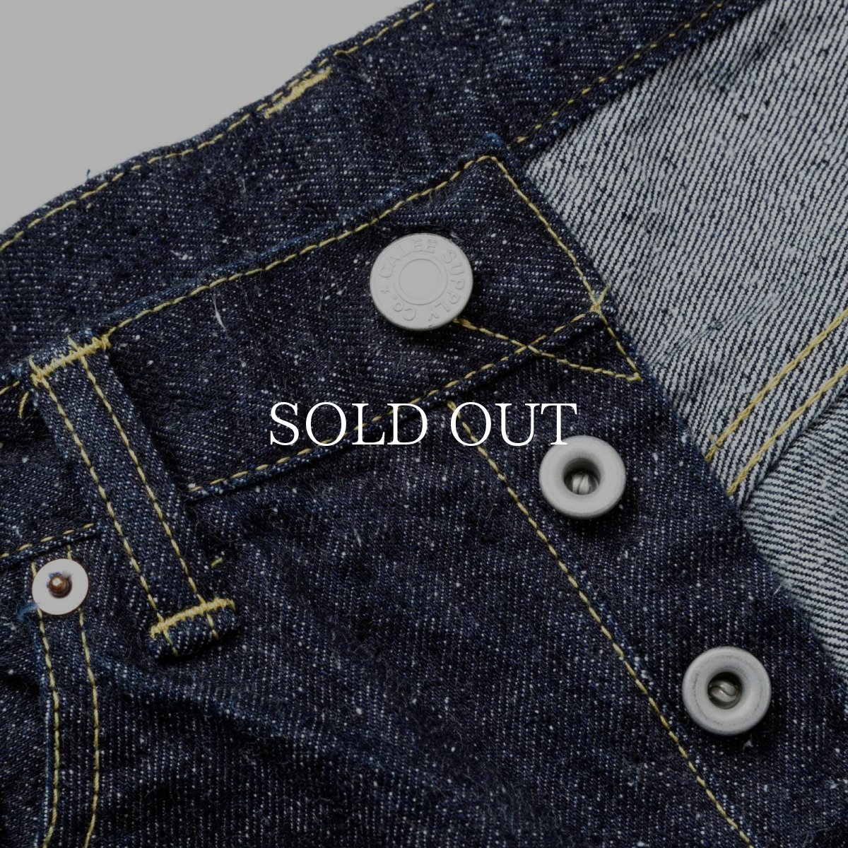 画像12: CALEE  WW II DENIM PANTS (12)