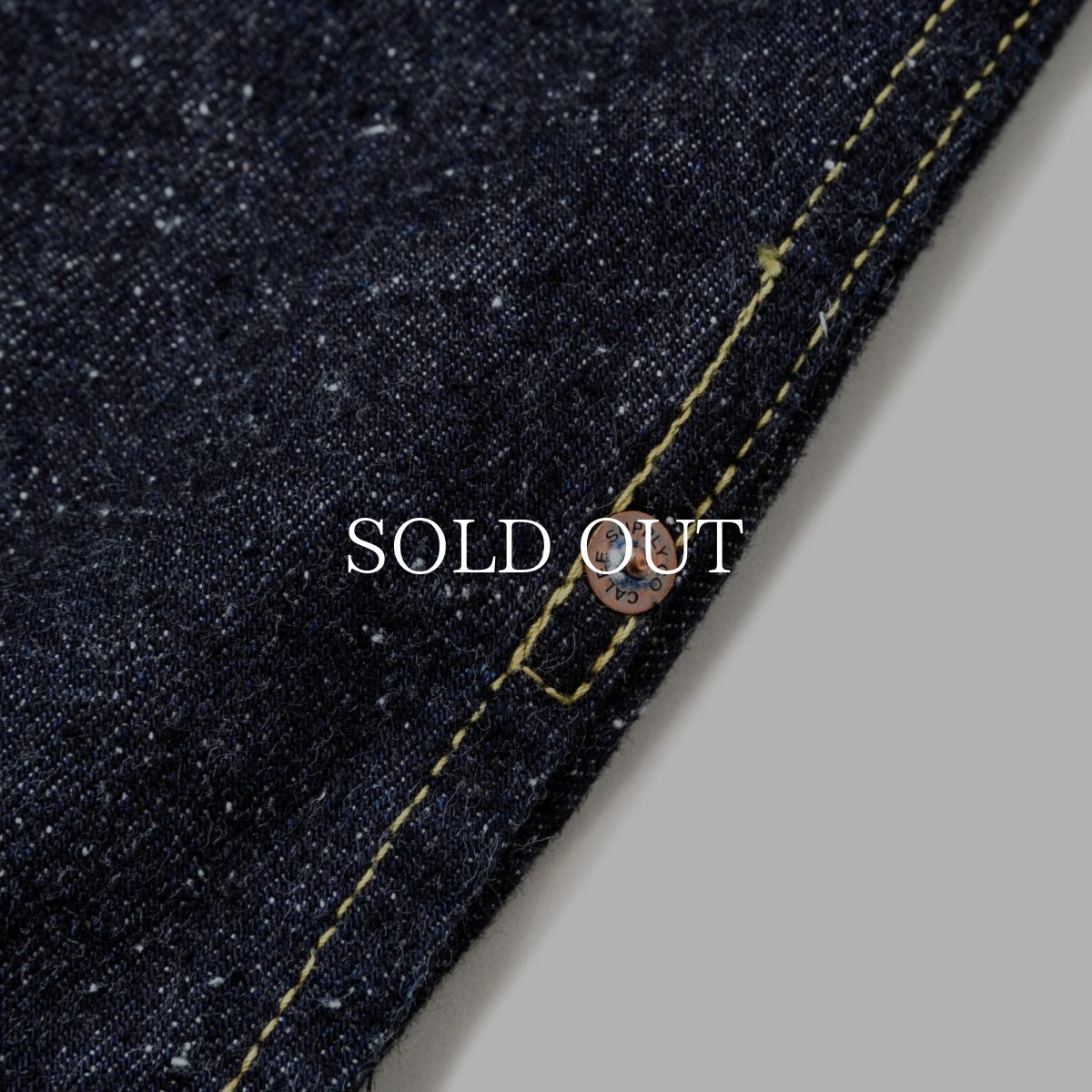 画像10: CALEE  WW II DENIM JACKET (10)