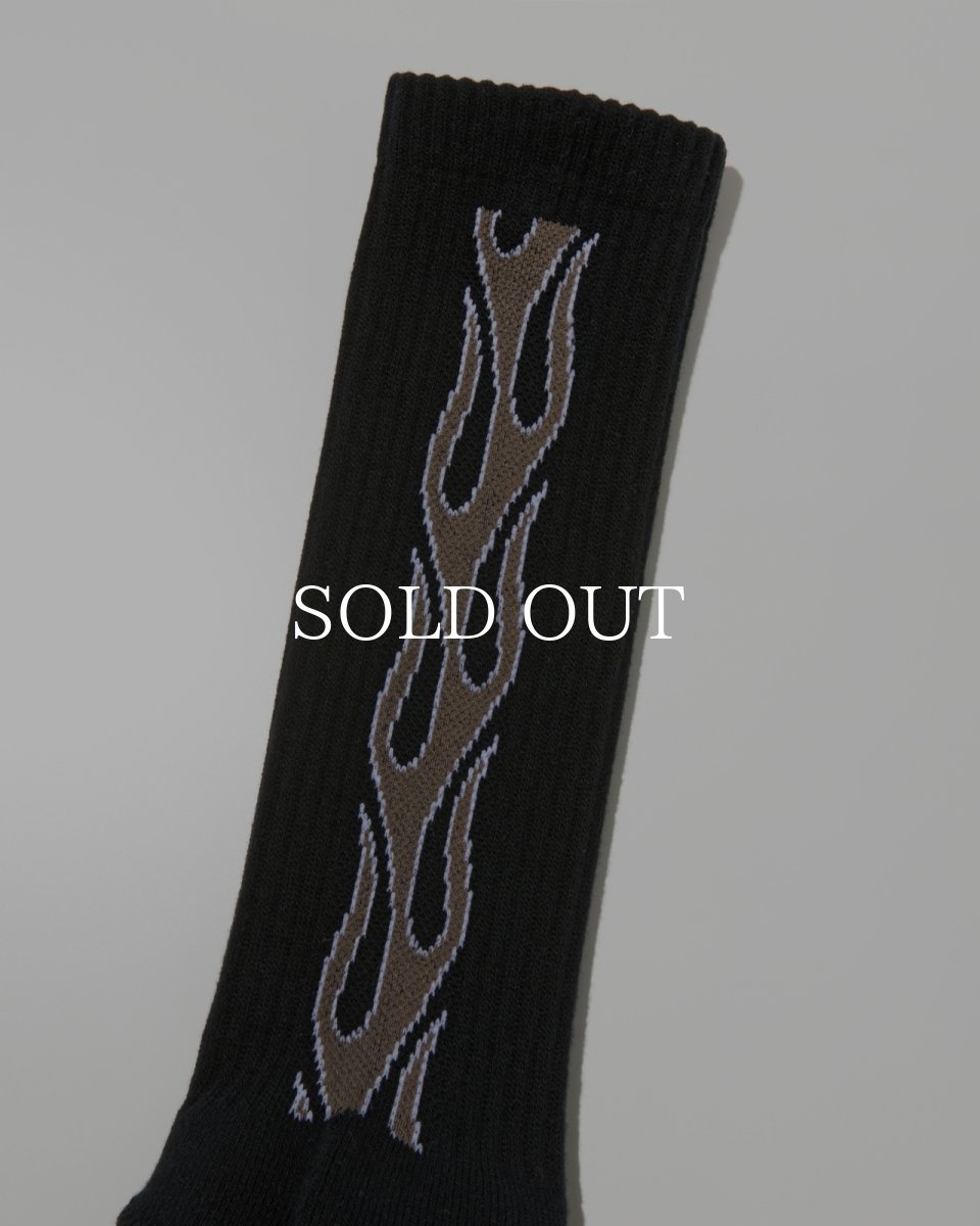 画像3: RADIALL   FLAMES - 1PAC SOX LONG/DRALON (3)