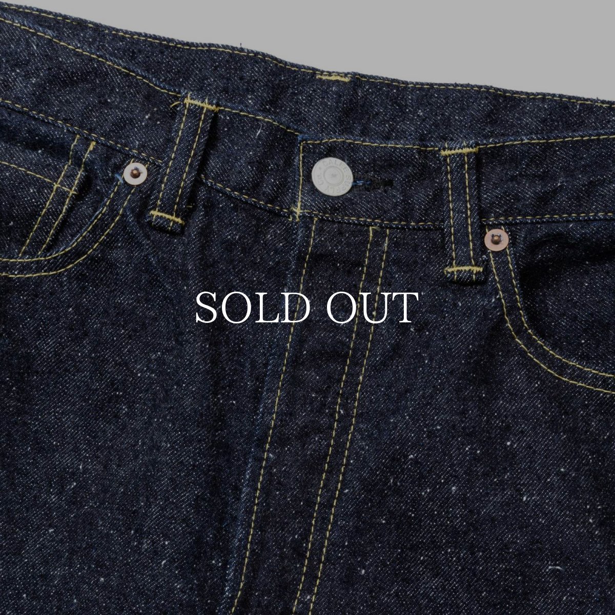 画像3: CALEE  WW II DENIM PANTS (3)