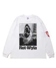 画像1: ROTTWEILER  DOG PHOTO LS TEE (1)