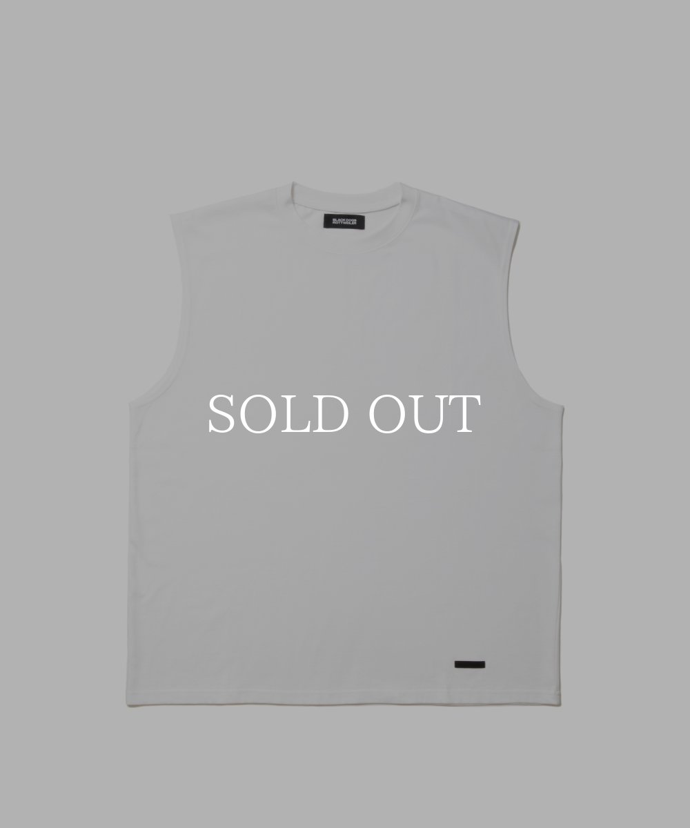 画像1: ROTTWEILER  R9 BASIC SLEEVELESS TEE (1)