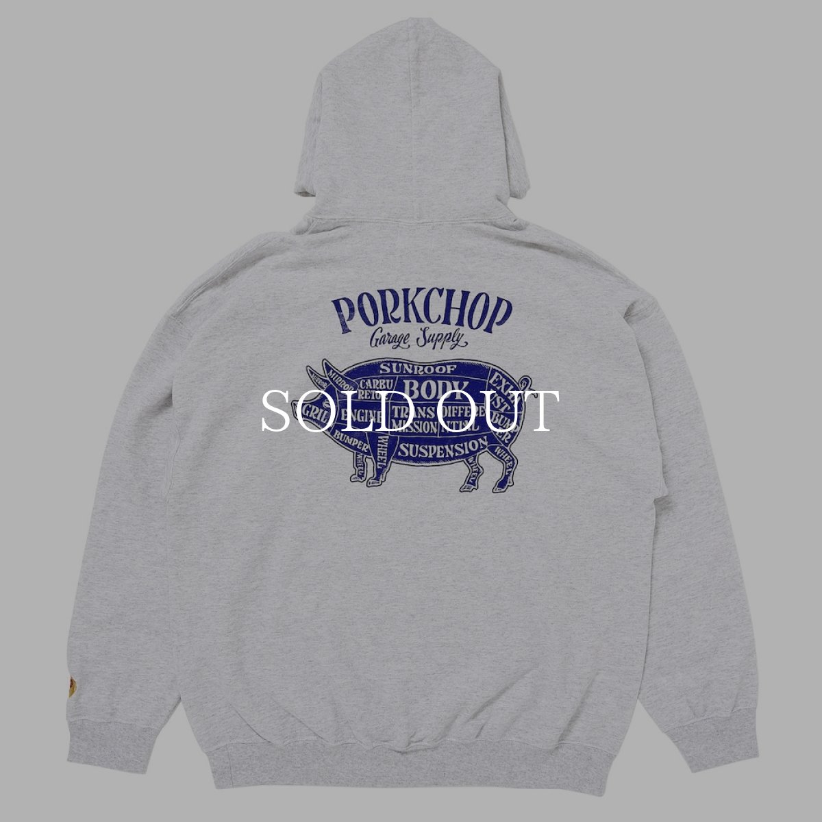 画像6: PORKCHOP GARAGE SUPPLY  PORK BACK HOODIE (6)