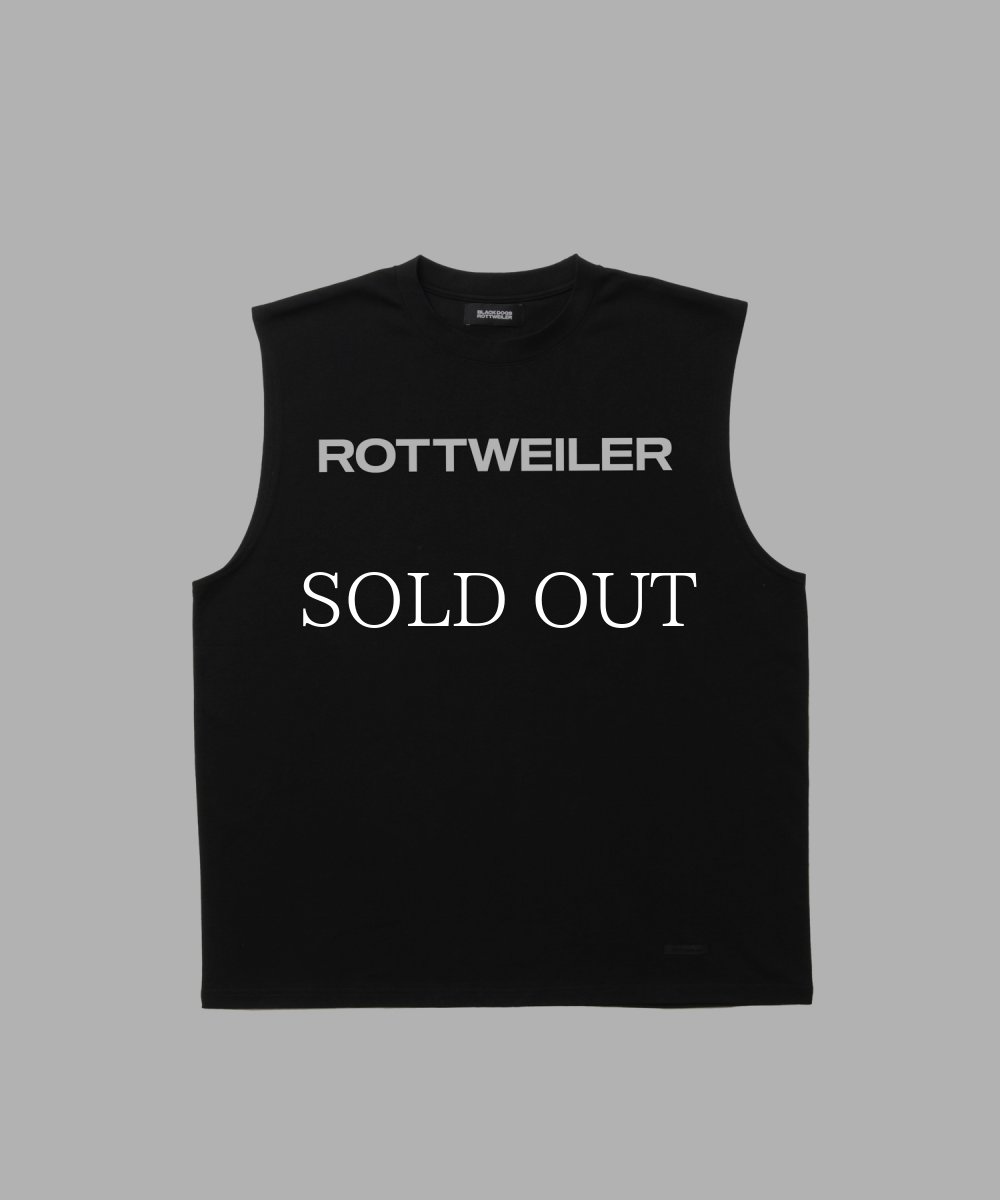 画像4: ROTTWEILER  R9 LOGO SLEEVELESS TEE (4)
