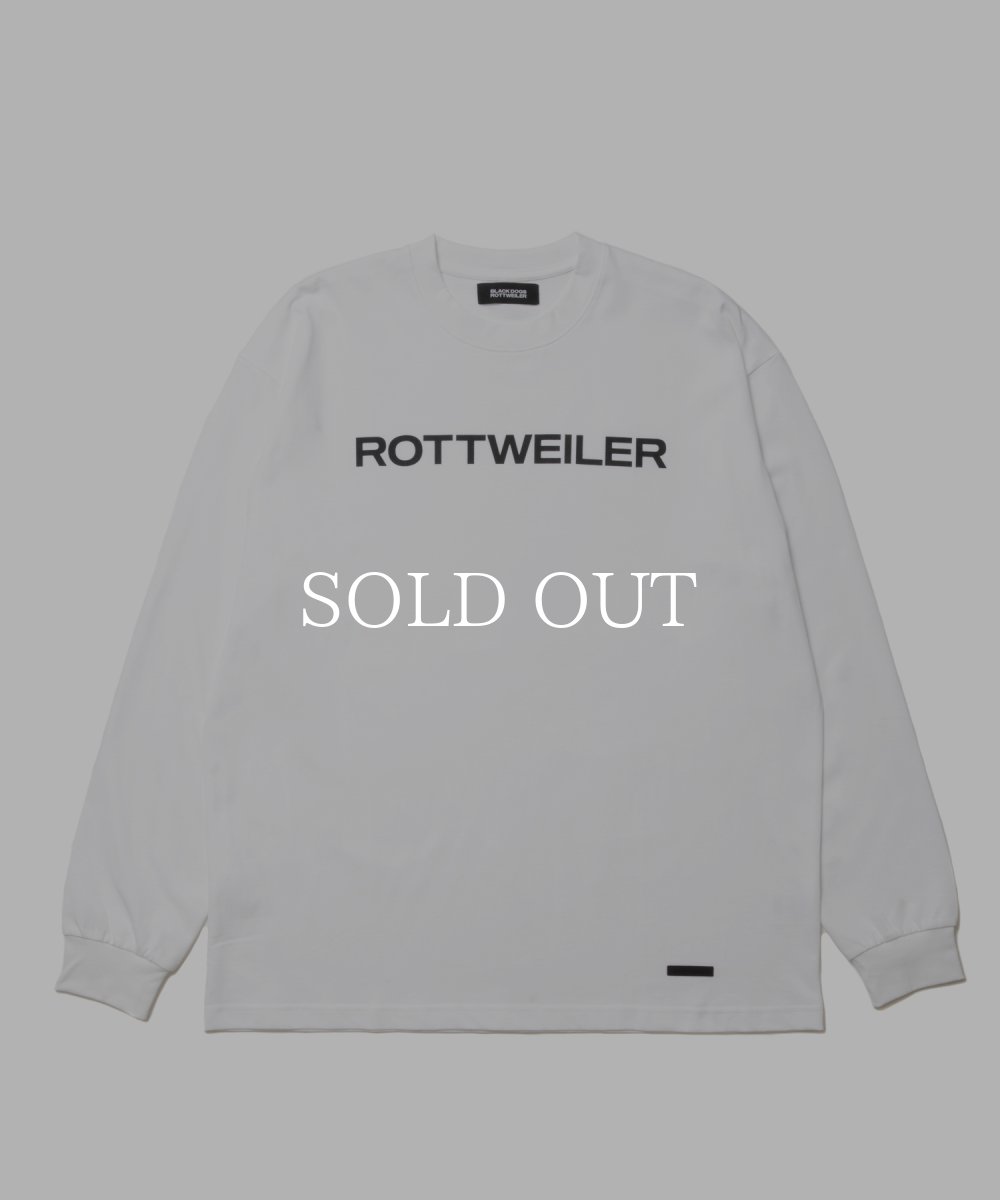 画像1: ROTTWEILER  R9 LOGO LS TEE (1)