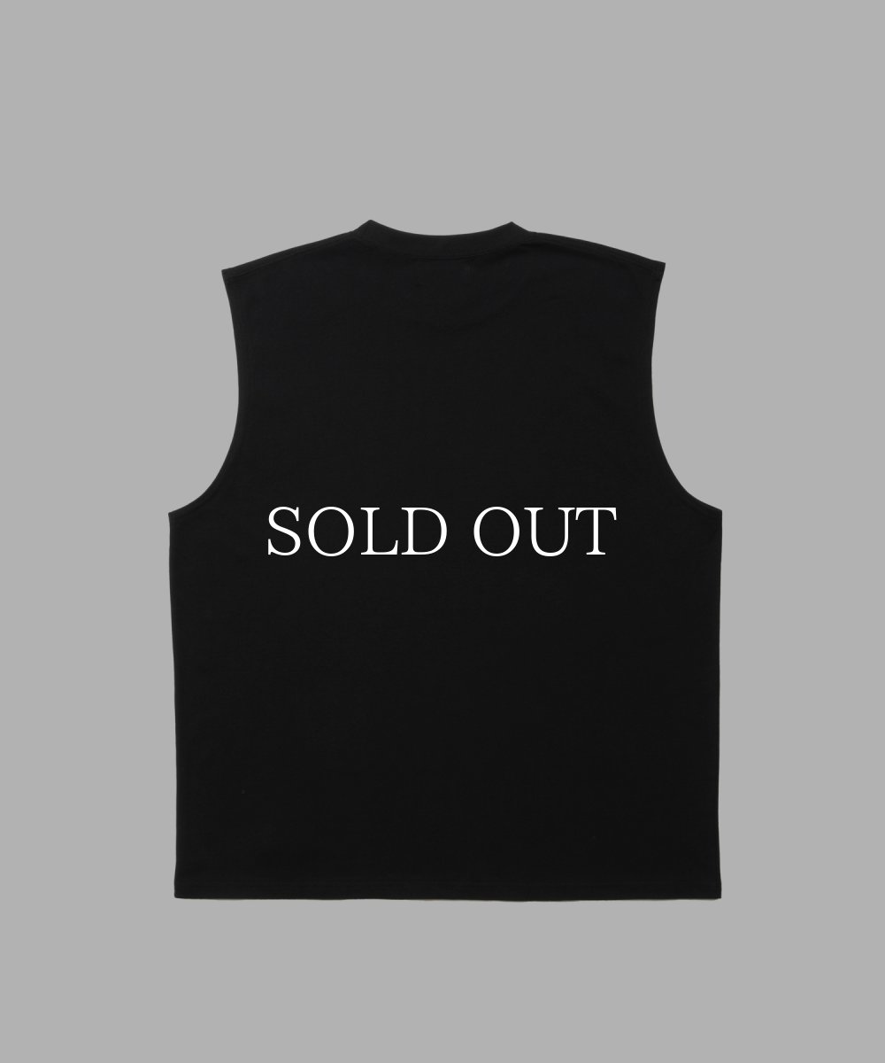 画像5: ROTTWEILER  R9 LOGO SLEEVELESS TEE (5)