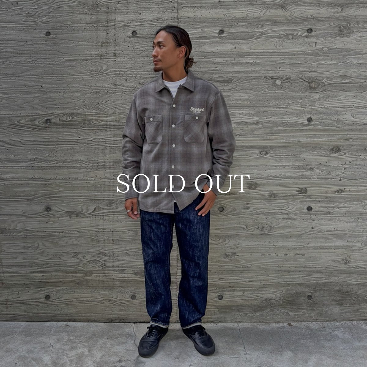 画像8: STANDARD CALIFORNIA  SD Wool Check Shirt (8)