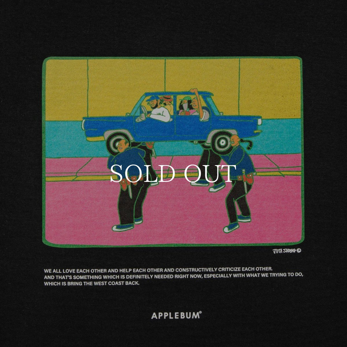 画像6: APPLEBUM   "ALRIGHT" T-shirt 6.2oz (6)