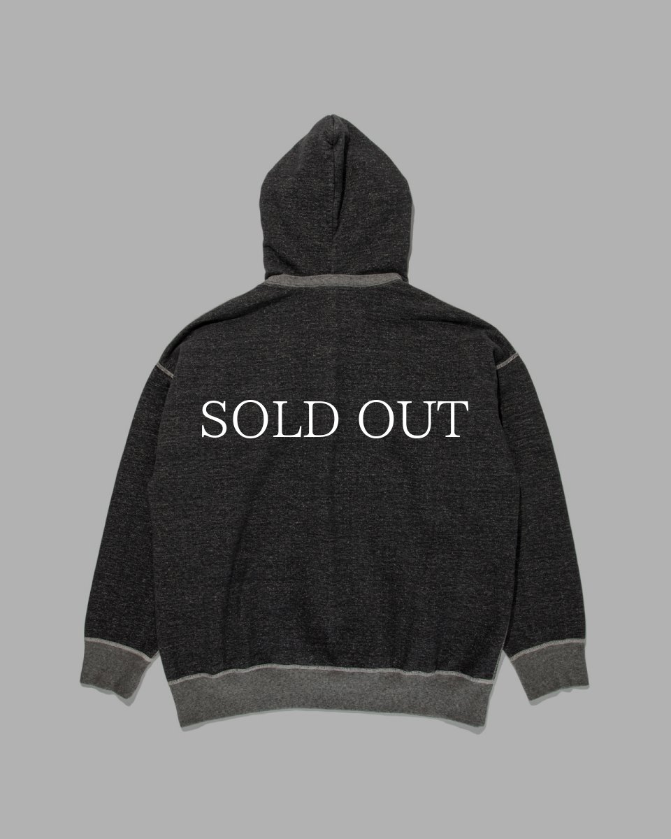 画像2: BOW WOW  SALT & PEPPER HOODIE (2)