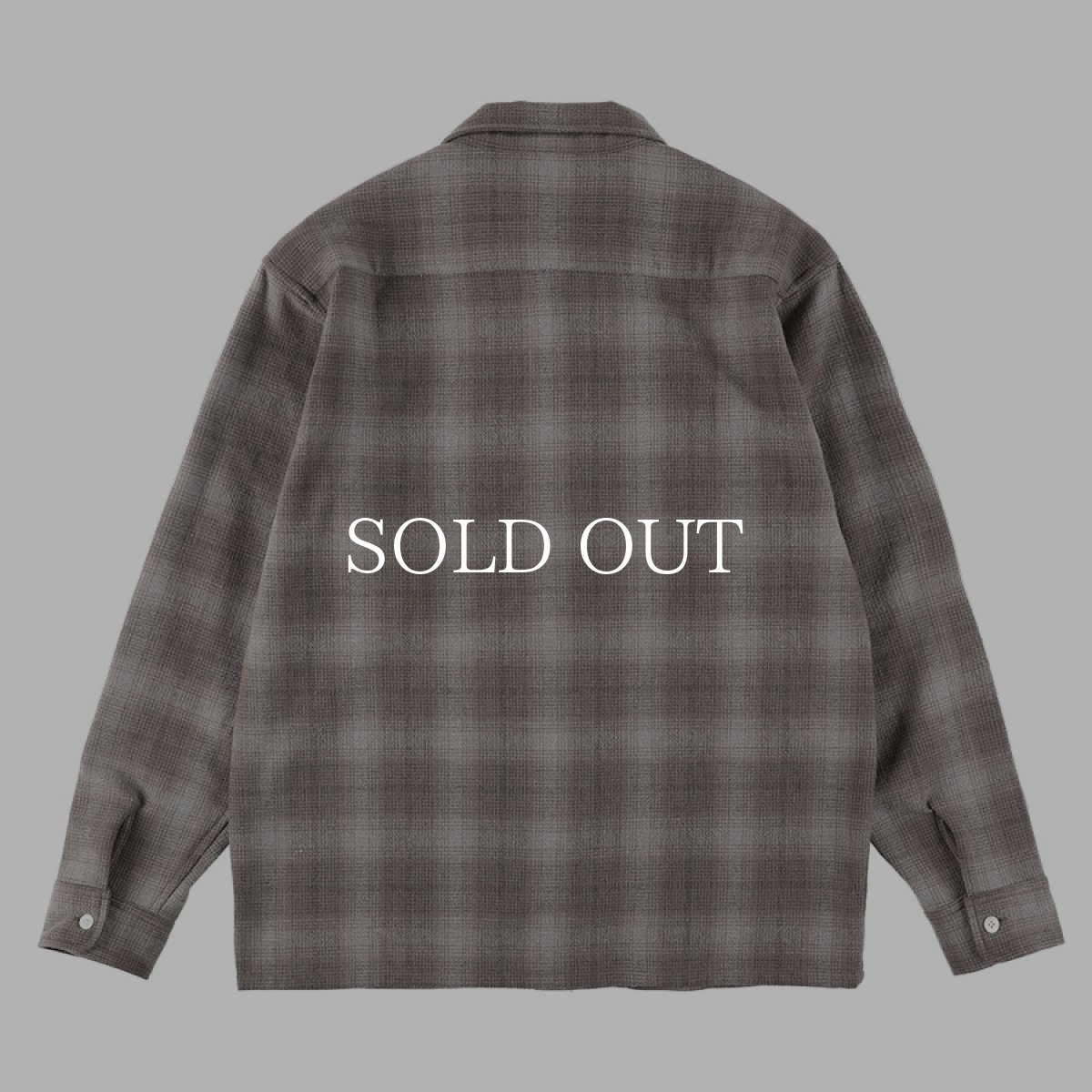 画像2: STANDARD CALIFORNIA  SD Wool Check Shirt (2)