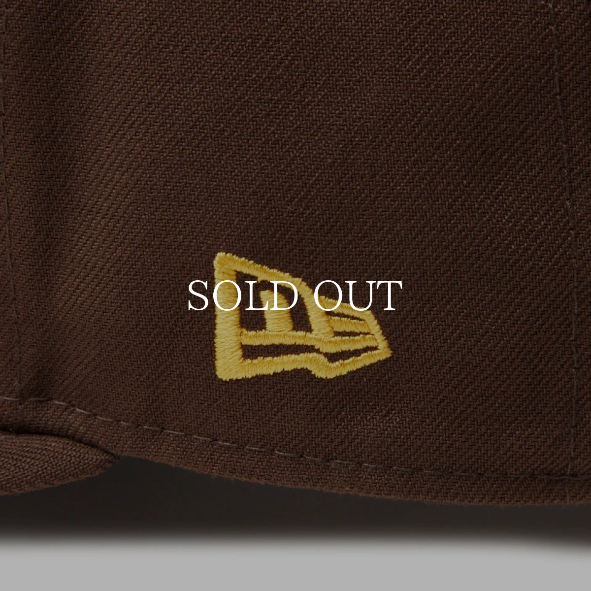 画像9: NEW ERA  59FIFTY MLB Visor Logo サンディエゴ・パドレス ウォルナット (9)