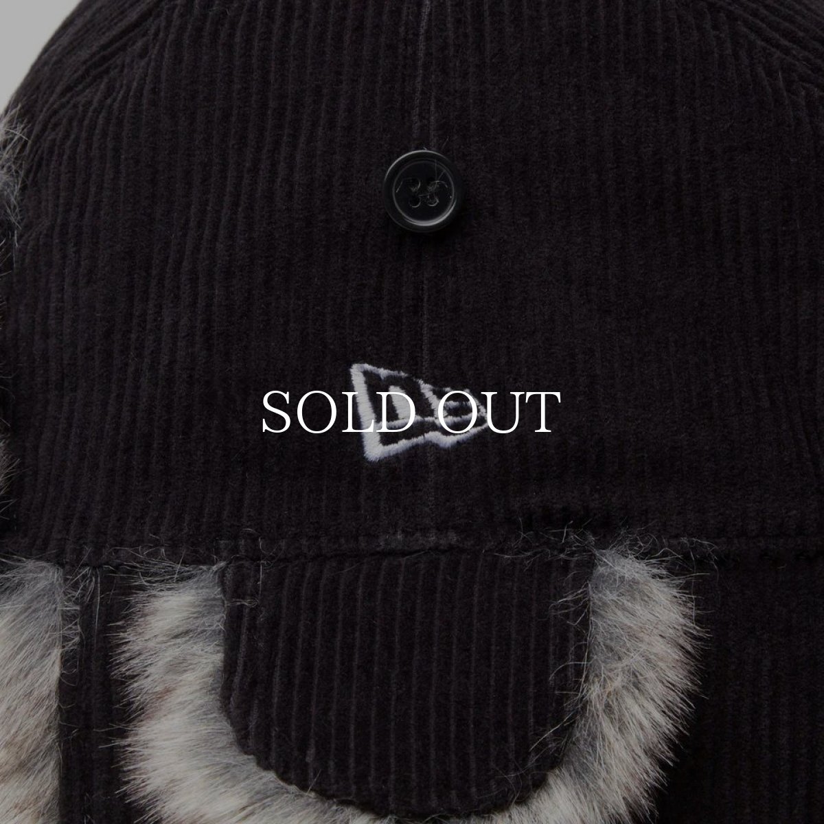 画像12: NEW ERA  トラッパー Corduroy コーデュロイ ブラック (12)