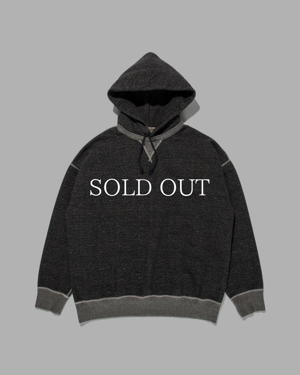 画像1: BOW WOW  SALT & PEPPER HOODIE (1)