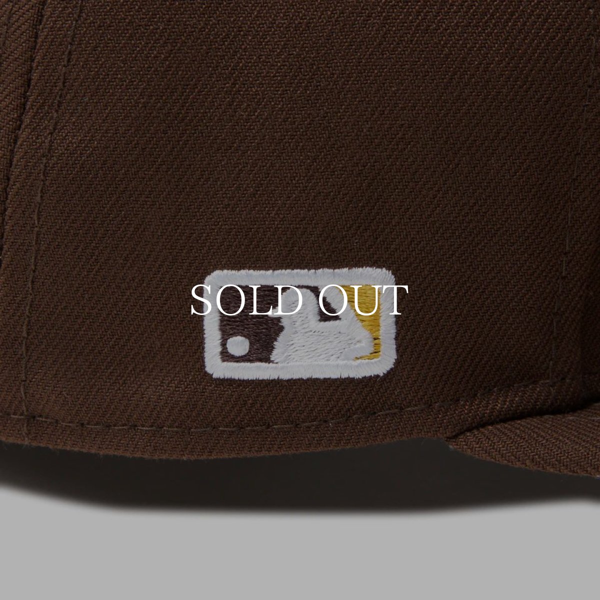画像10: NEW ERA  59FIFTY MLB Visor Logo サンディエゴ・パドレス ウォルナット (10)