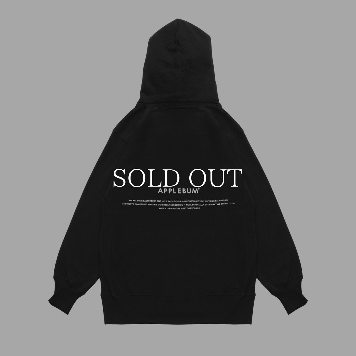 画像2: APPLEBUM  "Up in Smoke" Sweat Parka (2)