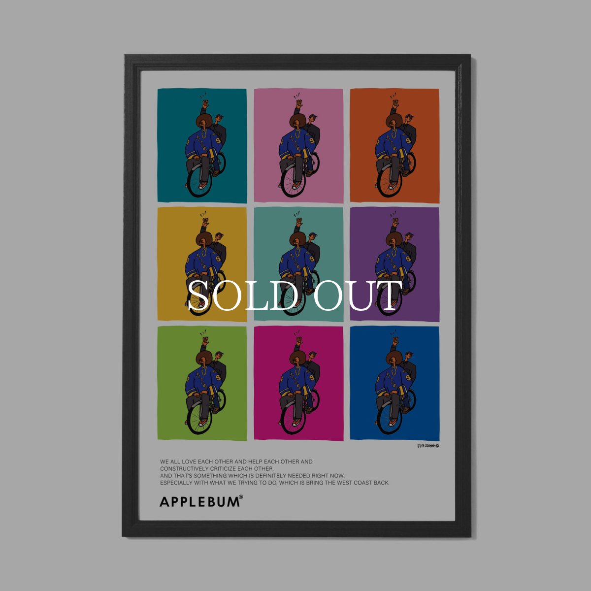 画像1: APPLEBUM  "Gin&Juice" A1 Poster (1)