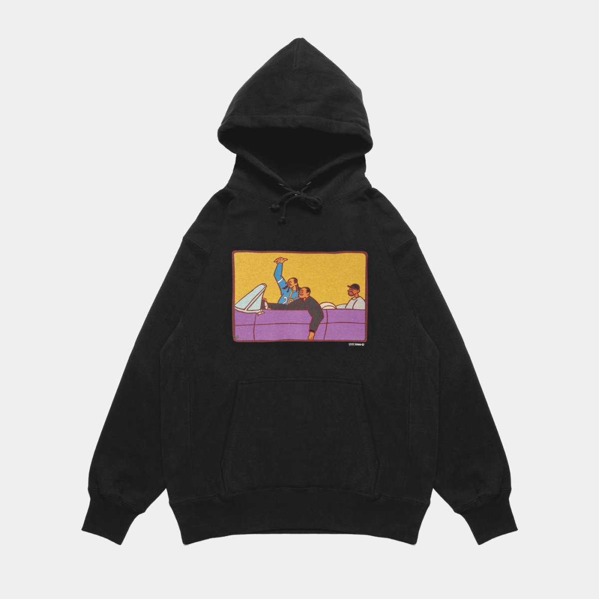 画像1: APPLEBUM  "Up in Smoke" Sweat Parka (1)