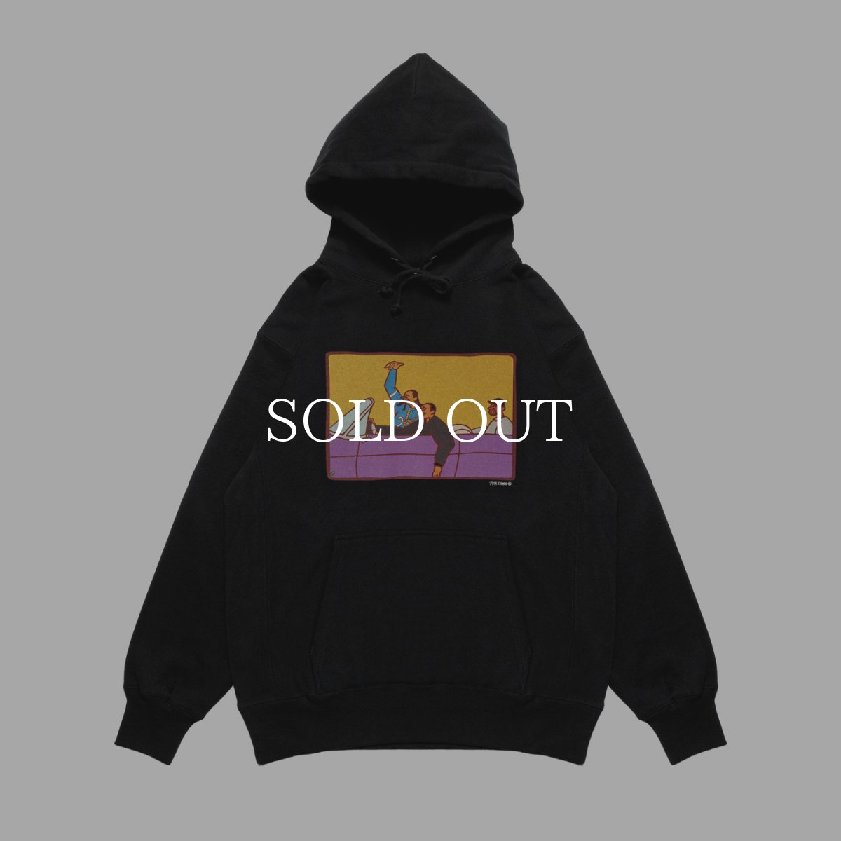 画像1: APPLEBUM  "Up in Smoke" Sweat Parka (1)