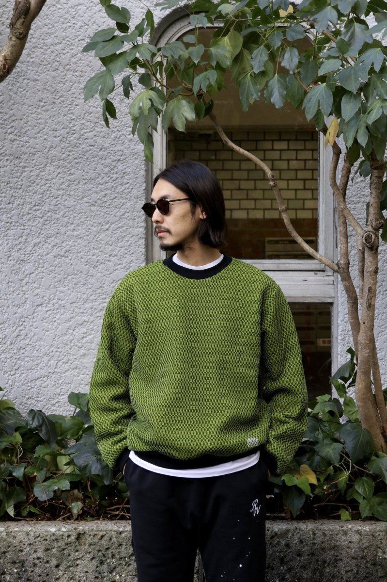 画像16: MAGIC STICK  Predator Mesh Crew Sweat (16)