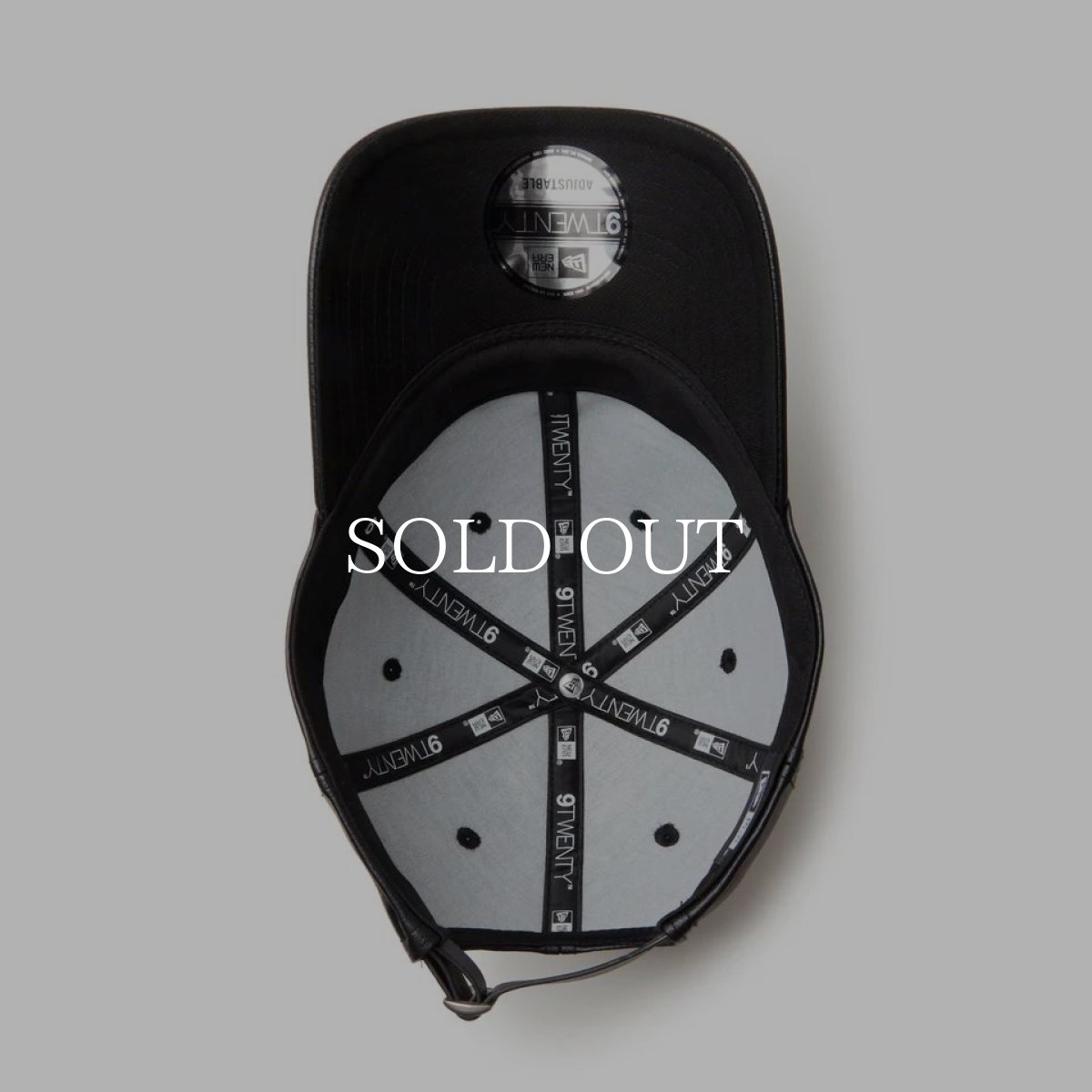 画像5: NEW ERA  9TWENTY Synthetic Leather ブラック (5)