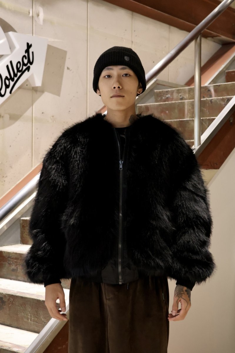 画像10: MAGIC STICK  Notorious Lux Fur Bommer Jacket (10)