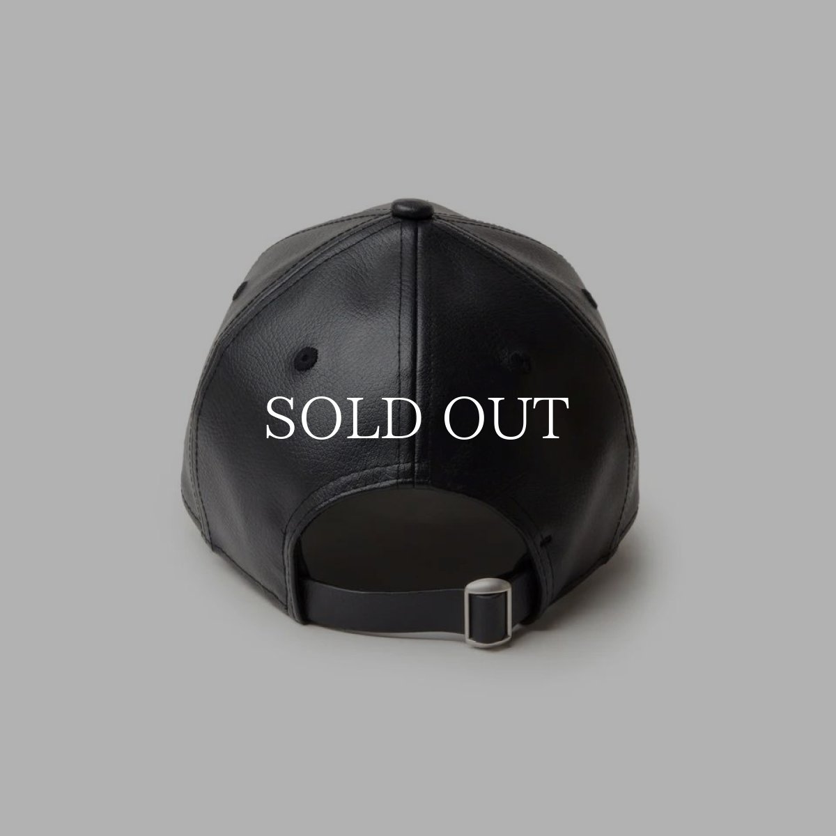 画像2: NEW ERA  9TWENTY Synthetic Leather ブラック (2)