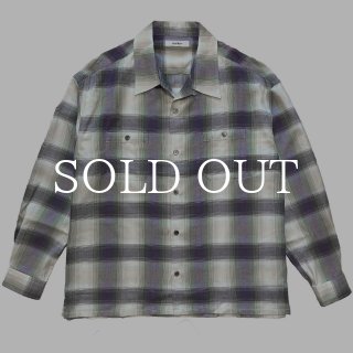 格安❗️【exodus】RAYON OMBRE CHECK SHIRTS exodus(エクソダス)｜RAYON OMBRE CHECK SHIRTS｜正規通販取扱店