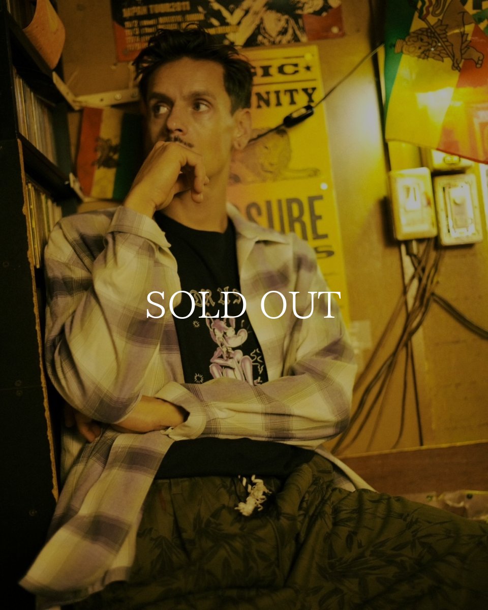 画像2: exodus  RAYON OMBRE CHECK SHIRT (2)