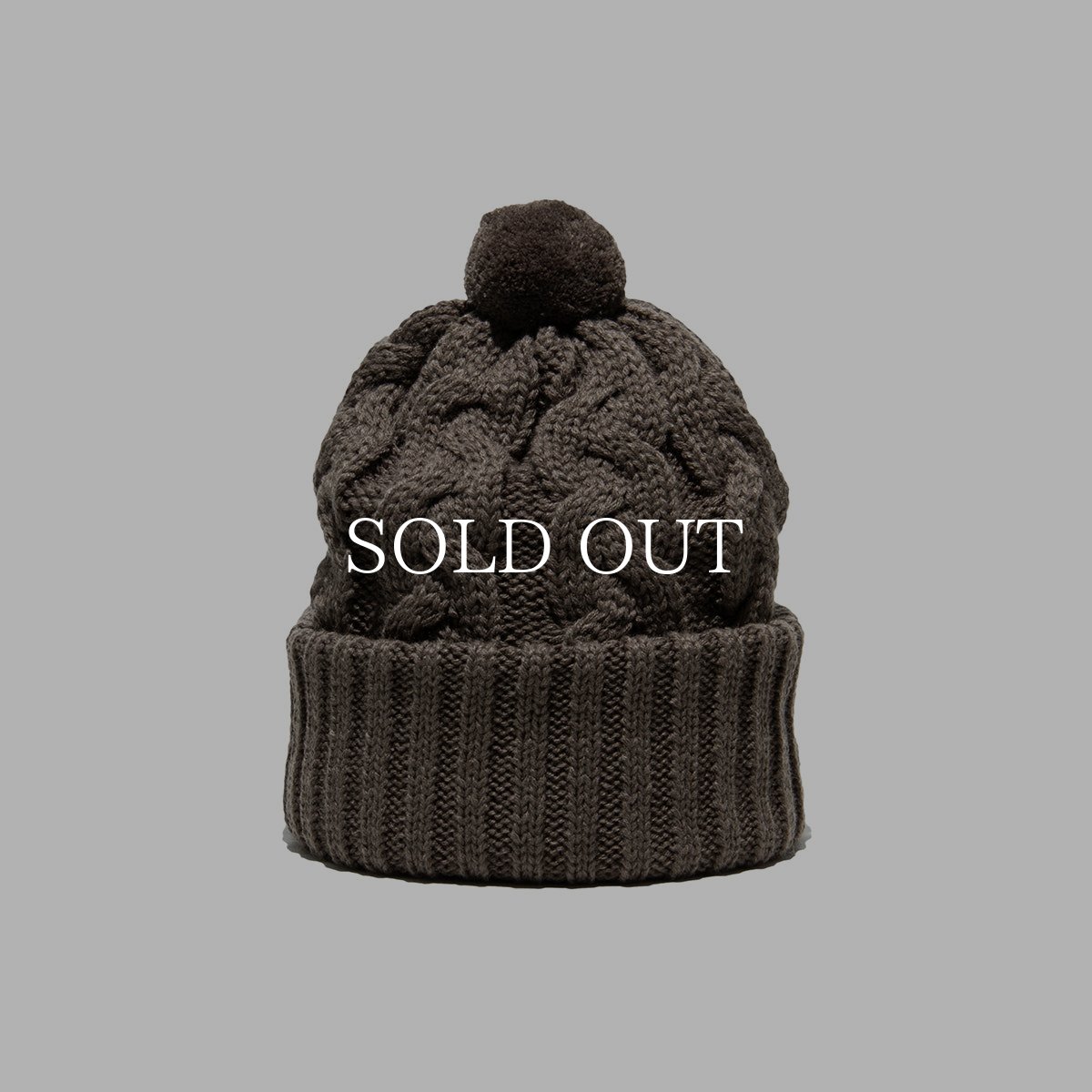 画像6: THE H.W.DOG&CO.  BIG CABLE KNIT CAP (6)