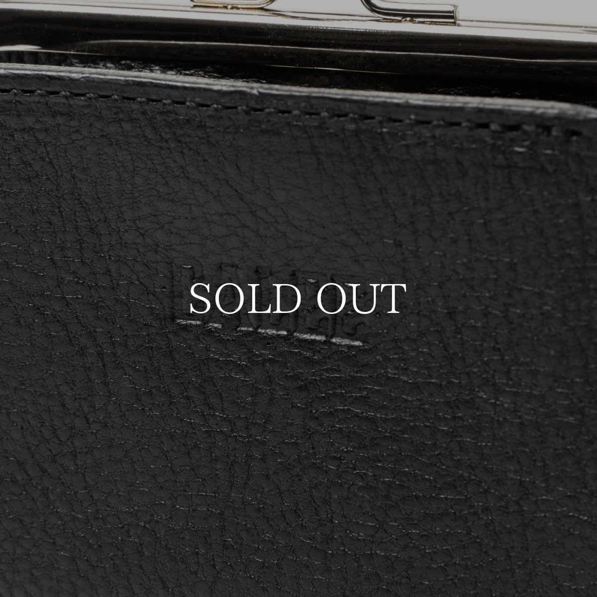 画像6: CALEE  STUDS LEATHER INTERNAL FLEX FRAME TYPE MULTI WALLET (6)