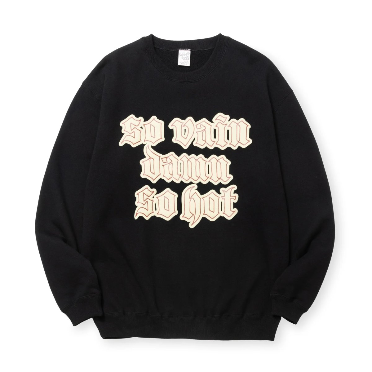 画像1: CALEE  "S.V.D.S.H" CREW NECK SW ＜NATURALLY PAINT DESIGN＞ (1)