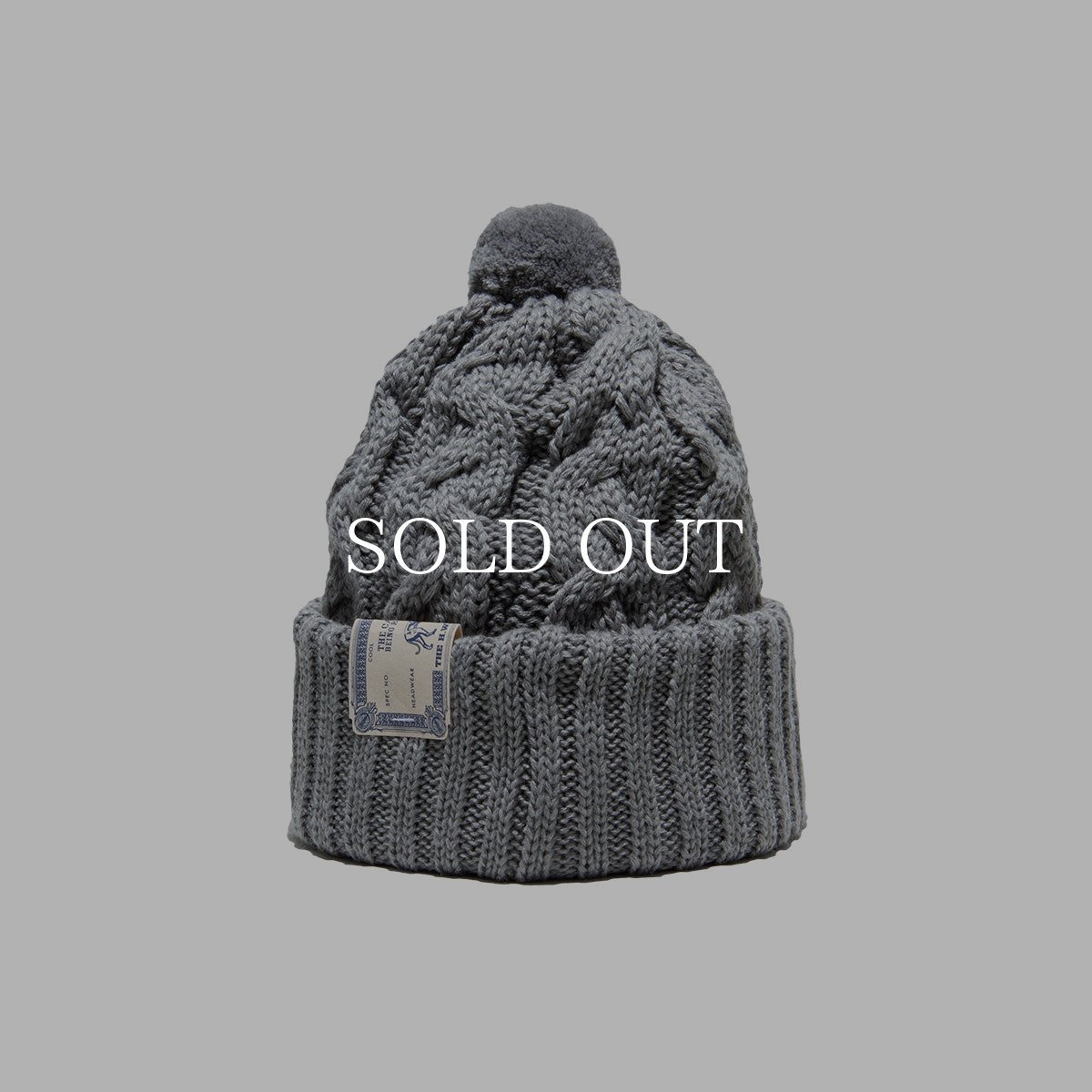 画像12: THE H.W.DOG&CO.  BIG CABLE KNIT CAP (12)