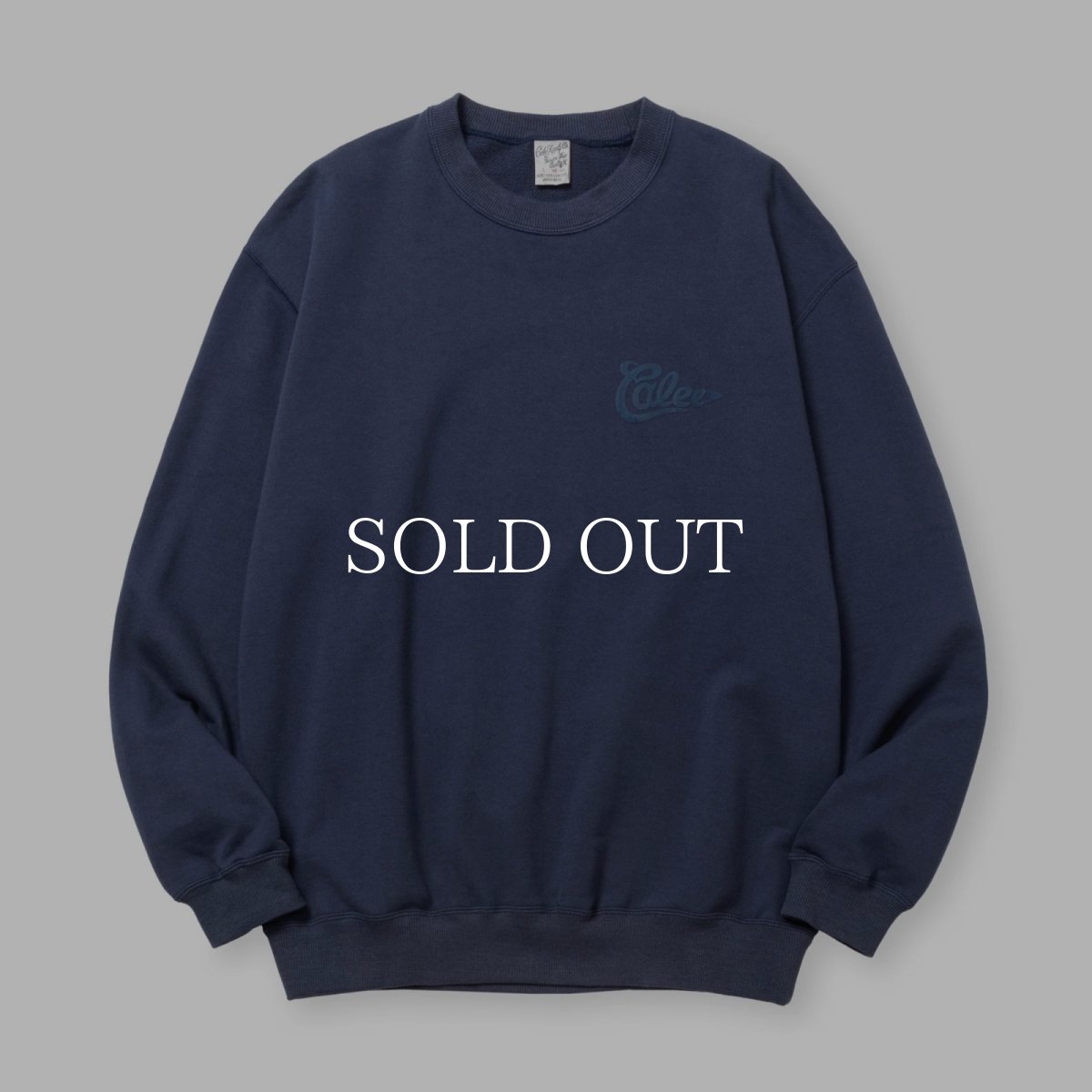 画像8: CALEE  CALEE FOAMING LOGO CREW NECK SW (8)