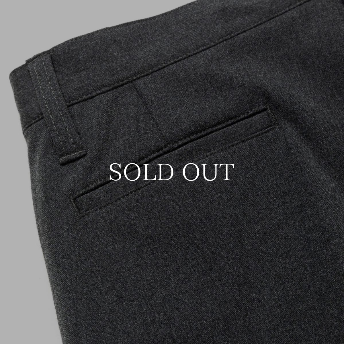 画像7: CALEE  THERMOLITE TWILL TUCK WIDE SLACKS (7)