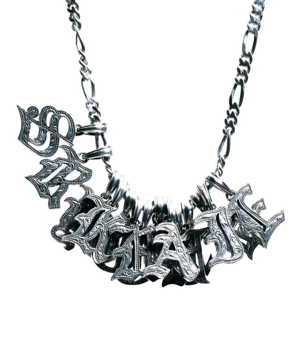 画像39: ANTIDOTE BUYERS CLUB   Engraved Initial Pendant (39)