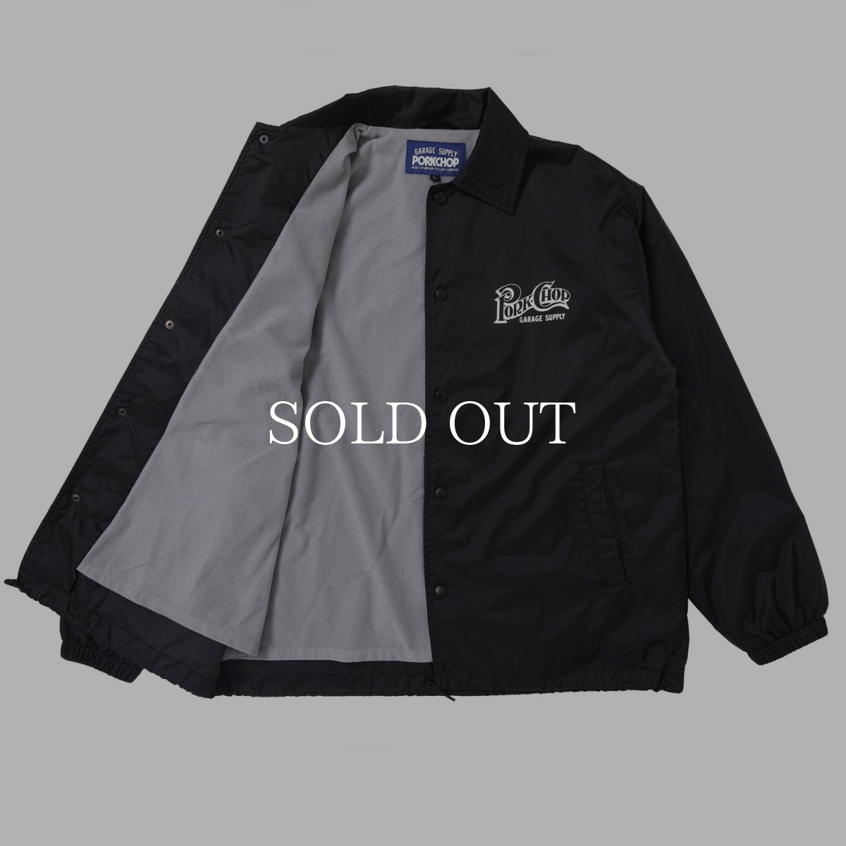 画像3: PORKCHOP GARAGE SUPPLY  SQUARE LOGO COACH JKT (3)